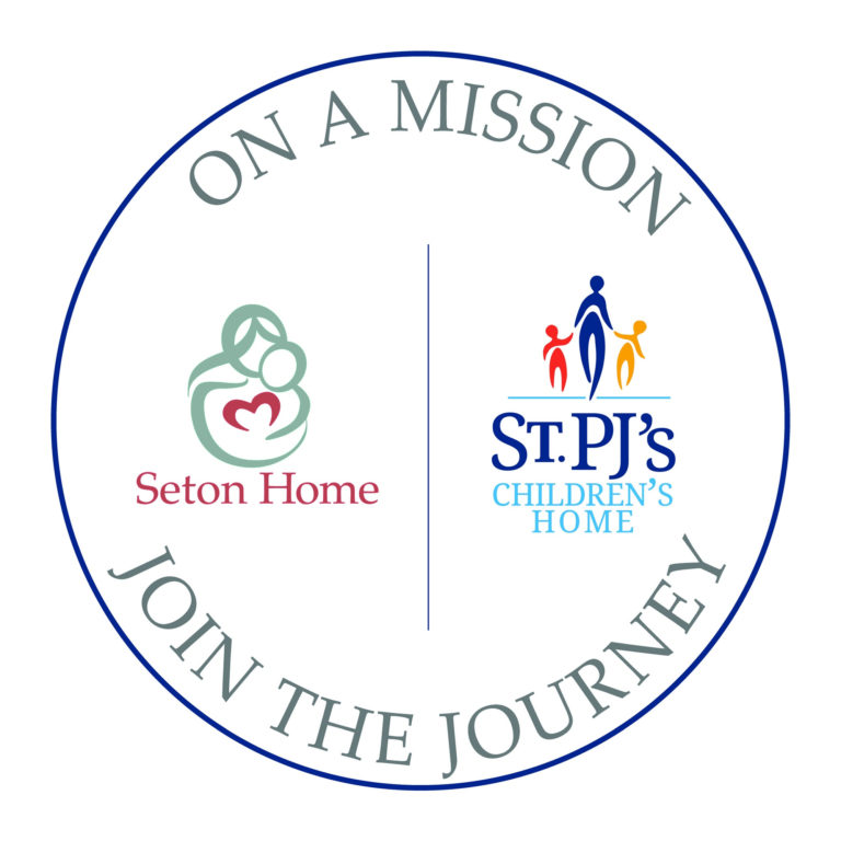 St. PJs and Seton Home dual logo